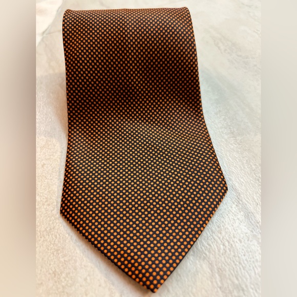 Rene Chagal Dress Tie, Classy Tiny Dots Statement - Picture 5 of 10